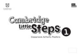 Cambridge Little Steps Level 1 Classroom Activity Posters American English