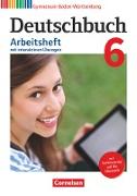 Deutschbuch Gymnasium, Baden-Württemberg - Bildungsplan 2016, Band 6: 10. Schuljahr, Arbeitsheft mit interaktiven Übungen auf scook.de, Mit Lösungen