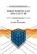 What Robots Can and Can¿t Be