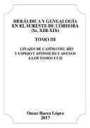 Heraldica y Genealogia En El Sureste de Cordoba (SS. XIII-XIX). Tomo III. Linajes de Castro del Rio y Espejo y Apendices y Anexos