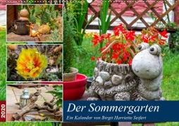 Der Sommergarten(Premium, hochwertiger DIN A2 Wandkalender 2020, Kunstdruck in Hochglanz)