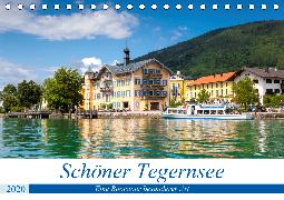 Schöner Tegernsee (Tischkalender 2020 DIN A5 quer)