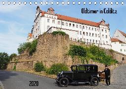 Oldtimer in Colditz (Tischkalender 2020 DIN A5 quer)