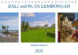 Bali und Nusa LembonganAT-Version (Tischkalender 2020 DIN A5 quer)