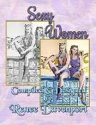 Sexy Women: Grayscale Adult Coloring Book