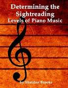 Determining the Sightreading Levels of Piano Music