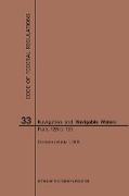 Code of Federal Regulations Title 33, Navigation and Navigable Waters, Parts 125-199, 2019