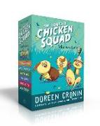 The Complete Chicken Squad Misadventures (Boxed Set): The Chicken Squad, The Case of the Weird Blue Chicken, Into the Wild, Dark Shadows, Gimme Shelte