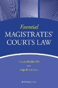 Essential Magistrates' Courts Law