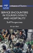 Service Encounters in Tourism, Events and Hospitality