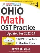 Ohio State Test Prep: 4th Grade Math Practice Workbook and Full-length Online Assessments: OST Study Guide