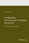 Introduction au monde de l'exécution des peines (PrintPlu§)
