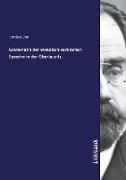 Grammatik der wendisch-serbischen Sprache in der Oberlausitz