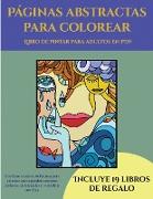 Libro de pintar para adultos en PDF (Páginas abstractas para colorear)