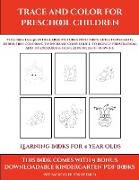 Learning Books for 4 Year Olds (Trace and Color for preschool children)