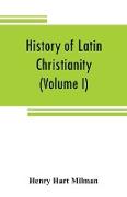 History of Latin Christianity