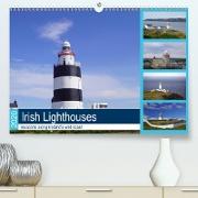 Irish Lighthouses - Beacons along Ireland's wild coast(Premium, hochwertiger DIN A2 Wandkalender 2020, Kunstdruck in Hochglanz)