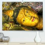 Sri Lanka - Tempel, Tee und Elefanten(Premium, hochwertiger DIN A2 Wandkalender 2020, Kunstdruck in Hochglanz)