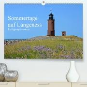Sommertage auf Langeness(Premium, hochwertiger DIN A2 Wandkalender 2020, Kunstdruck in Hochglanz)