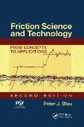 Friction Science and Technology