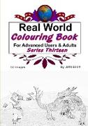 Real World Colouring Books Series 13