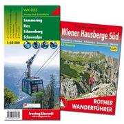 Wiener Hausberge Süd Wanderungen-Set, Wanderführer + Wanderkarte 1:50.000, in praktischer Umhängetasche