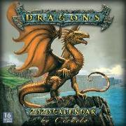 2020 Dragons by Ciruelo 16-Month Wall Calendar: By Sellers Publishing