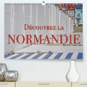 Découvrez la Normandie(Premium, hochwertiger DIN A2 Wandkalender 2020, Kunstdruck in Hochglanz)