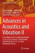 Advances in Acoustics and Vibration II