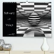 Schwarz trifft Weiß(Premium, hochwertiger DIN A2 Wandkalender 2020, Kunstdruck in Hochglanz)