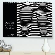 Optische Kunst im Quadrat(Premium, hochwertiger DIN A2 Wandkalender 2020, Kunstdruck in Hochglanz)
