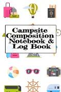 Campsite Composition Notebook & Log Book