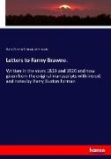 Letters to Fanny Brawne