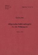 H.Dv.g. 7, M.Dv.Nr. 534, L.Dv.g. 7 Allgemeine Schlüsselregeln für die Wehrmacht - Geheim - Vom 1.4.1944