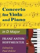 Hoffmeister, Franz Anton - Concerto in D Major - Viola and Piano - by Paul Doktor - International