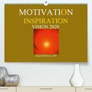 MOTIVATION - INSPIRATION - VISION 2020(Premium, hochwertiger DIN A2 Wandkalender 2020, Kunstdruck in Hochglanz)