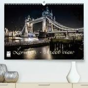 London - street view(Premium, hochwertiger DIN A2 Wandkalender 2020, Kunstdruck in Hochglanz)