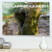 Schlaumeier-Kalender - Thema: Wald(Premium, hochwertiger DIN A2 Wandkalender 2020, Kunstdruck in Hochglanz)