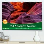 USA Kalender Deluxe(Premium, hochwertiger DIN A2 Wandkalender 2020, Kunstdruck in Hochglanz)