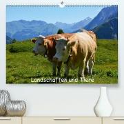 Schweizer Bergwelt Landschaften und TiereCH-Version(Premium, hochwertiger DIN A2 Wandkalender 2020, Kunstdruck in Hochglanz)