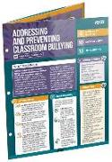 Addressing and Preventing Classroom Bullying (Quick Reference Guide)