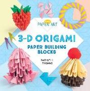 3-D Origami: Paper Building Blocks