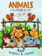 Animals Coloring Book: For Kids Ages 4-8