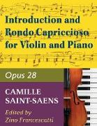 Saint-Saens, Camille - Introduction and Rondo Capriccioso, Op 28 - Violin and Piano