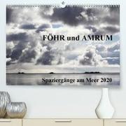 Föhr und Amrum - Spaziergänge am Meer(Premium, hochwertiger DIN A2 Wandkalender 2020, Kunstdruck in Hochglanz)