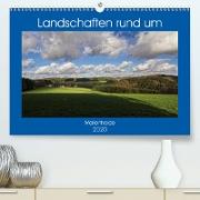 Landschaften rund um Marienheide(Premium, hochwertiger DIN A2 Wandkalender 2020, Kunstdruck in Hochglanz)