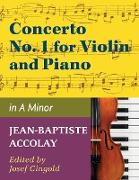 Accolay, J.B. - Concerto No. 1 in a minor for Violin - Arranged by Josef Gingold - International