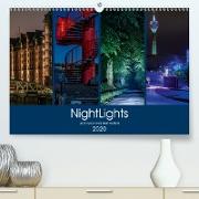 NightLights(Premium, hochwertiger DIN A2 Wandkalender 2020, Kunstdruck in Hochglanz)
