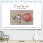 C' est la vie - Der Teddybären Kalender(Premium, hochwertiger DIN A2 Wandkalender 2020, Kunstdruck in Hochglanz)