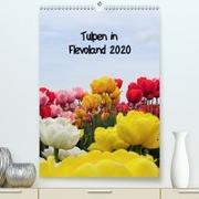 Tulpen in Flevoland(Premium, hochwertiger DIN A2 Wandkalender 2020, Kunstdruck in Hochglanz)